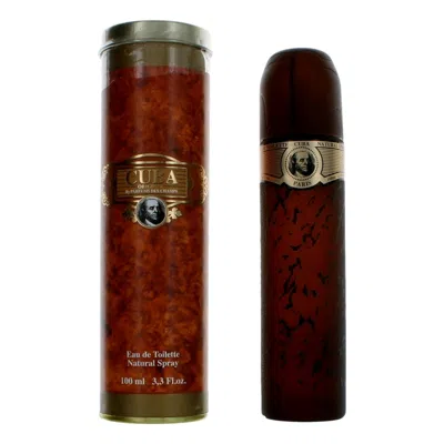 Cuba 2pcs  Gold By , 3.3 oz Eau De Toilette Spray For Men In Multi
