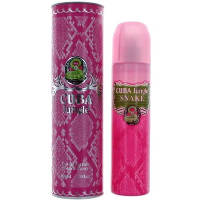 Cuba 2pcs  Jungle Snake By , 3.3 oz Eau De Parfum Spray For Women In Multi