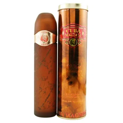 Cuba 2pcs  Magnum Red By , 4.2 oz Eau De Toilette Spray For Men In Multi