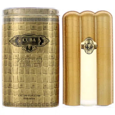 Cuba 2pcs  Prestige Legacy By , 3 oz Eau De Toilette Spray For Men In Multi