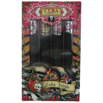 Cuba , 4 Piece Gift Set For Women (jungle) In Multi