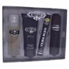 Cuba Black By  For Men - 4 Pc Gift Set 3.4oz Edt Spray In Black