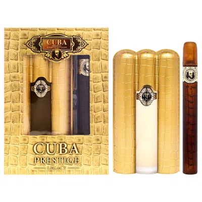 Cuba For Men - 2 Pc Gift Set 3oz Edt Spray, 1.17oz Edt Spray In Multi