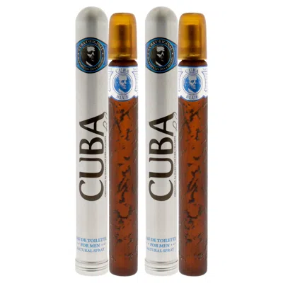 Cuba For Men - 1.2 oz Edt Spray - Pack Of 2 In Multi