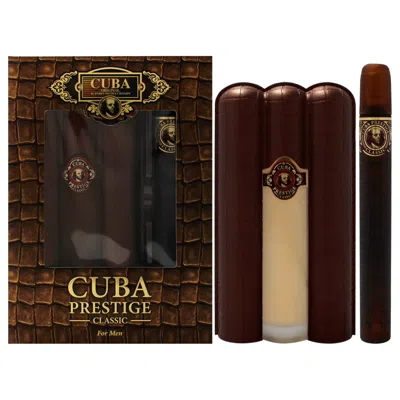 Cuba For Men - 2 Pc Gift Set 3oz Edt Spray, 1.17oz Edt Spray In Multi