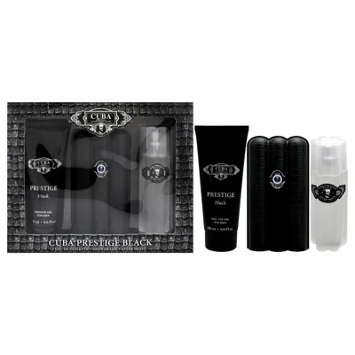 Cuba For Men - 3 Pc Gift Set 3oz Edt Spray, 6.6oz Shower Gel, 3.3oz After Shave In Multi