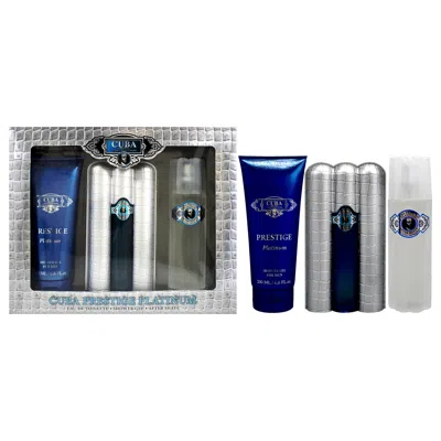 Cuba For Men - 3 Pc Gift Set 3oz Edt Spray, 6.7oz Shower Gel, 3.3oz After Shave In Multi