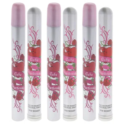 Cuba For Women - 1.17 oz Edp Spray - Pack Of 3 In Multi