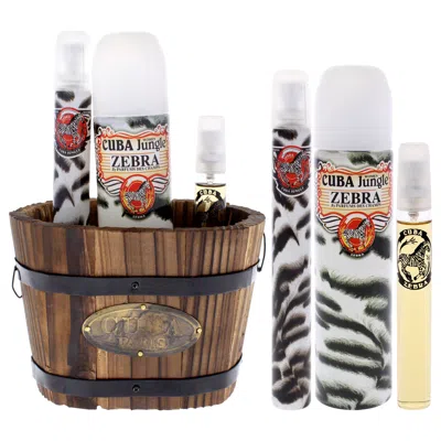 Cuba For Women - 3 Pc Gift Set 3.3oz Edp Spray, 1.17oz Edp Spray, 0.5oz Edp Spray In Multi