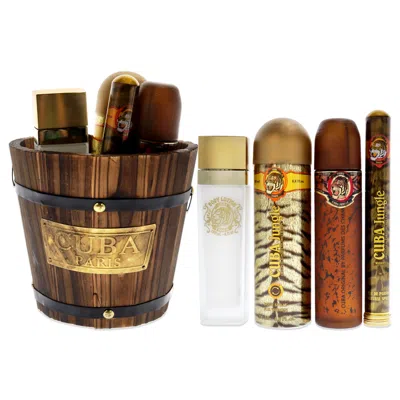 Cuba For Women - 4 Pc Gift Set 3.3oz Edp Spray, 1.7oz Edp Spray, 6.6oz Body Spray, 4oz Body Lotion In Multi