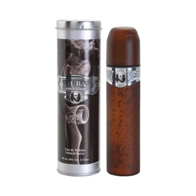 Cuba Grey For Men Eau De Toilette Spray 3.4 oz