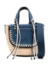 Cuba Lab Habanera Tote Bag In Blue