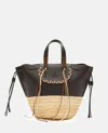 Cuba Lab Bolero Leather Tote Bag In Brown