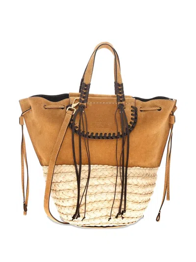 Cuba Lab Bolero Leather Tote Bag In Neutral