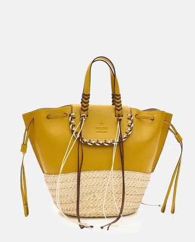 CUBA LAB BOLERO LEATHER TOTE BAG