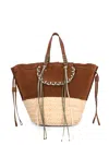 Cuba Lab Bolero Suede Tote Bag