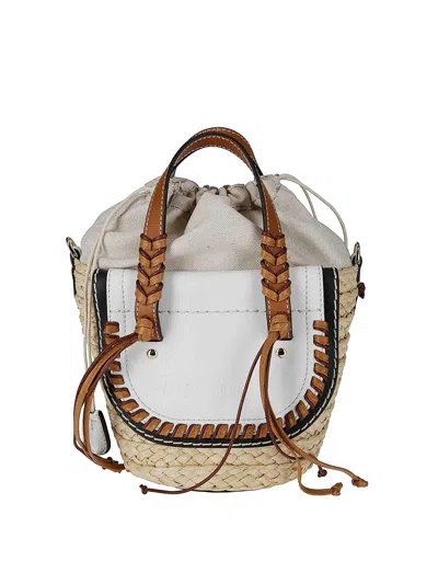 Cuba Lab Hand Bag In Leather And In