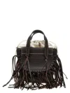 Cuba Lab 'habanera Fringes - Ebony' Handbag