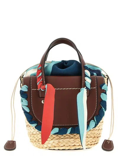 Cuba Lab 'habanera Silk- Skydream' Handbag
