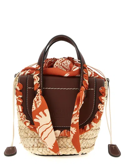 Cuba Lab 'habanera Silk Orangerie' Handbag