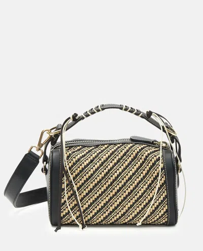Cuba Lab Cubanita Stuoia Handbag In Black