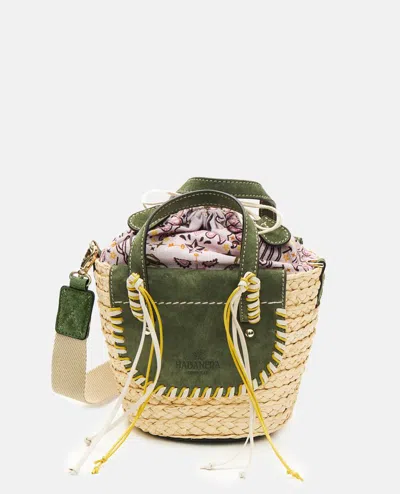 Cuba Lab Habanera Bandana Handbag In Green