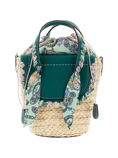 Cuba Lab Habanera Bucket Bag In Green