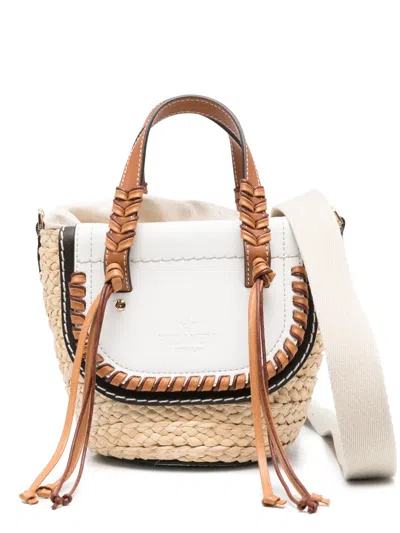 Cuba Lab Habanera Bucket Bag In Neutrals