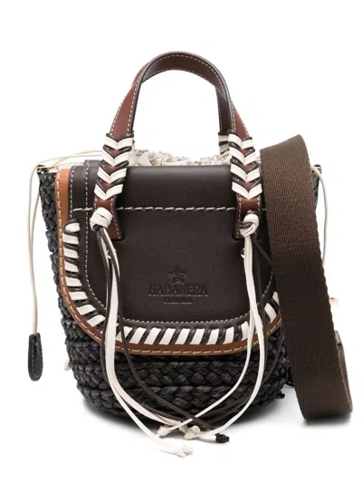 Cuba Lab 'habanera Fringes Ebony' Brown Tote Bag