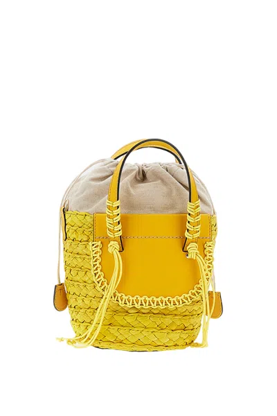 Cuba Lab Habanera Hand Bag In Yellow