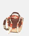 Cuba Lab Habanera Mini Tote In Beige Raffia In Brown