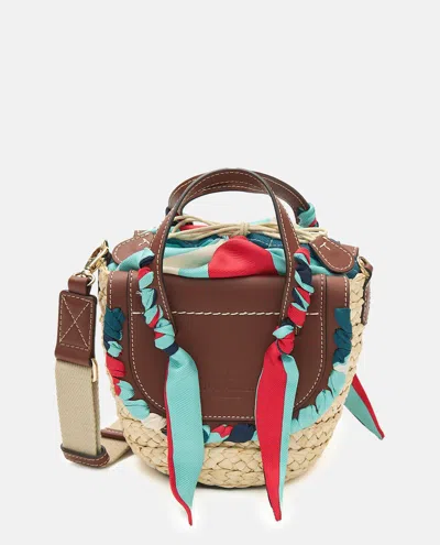 Cuba Lab Habanera Silk Handbag In Multicolour