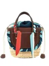 Cuba Lab Habanera Silk Tote Bag In Multi