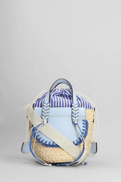 Cuba Lab Habanera Tote In Beige Raffia