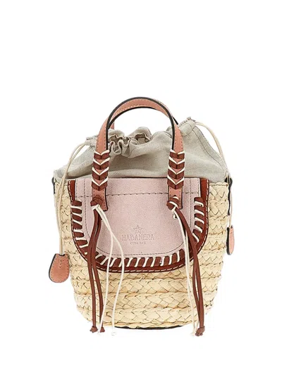 Cuba Lab Habanera Woven Tote Bag In Red