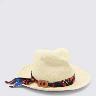 Cuba Lab Hats Hibiscus In Neutral