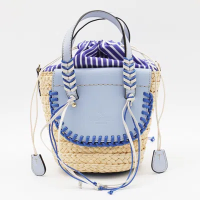 Cuba Lab Light Blue Leather Habanera Satchels Bag