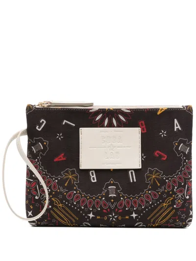 Cuba Lab Logo-patch Pouch