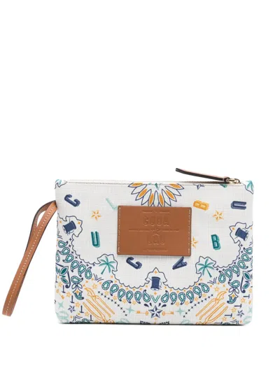 Cuba Lab Logo-patch Pouch