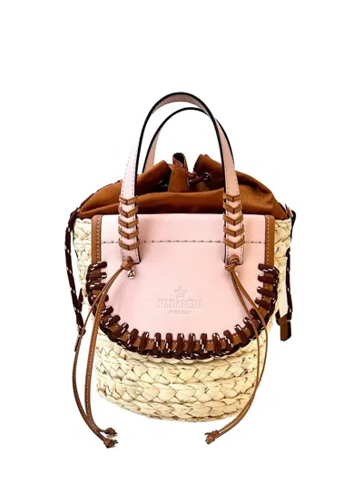 Cuba Lab Logo-debossed Bucket Bag In Neutral