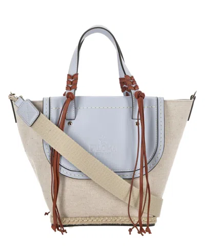 Cuba Lab Paloma Tote Bag In White