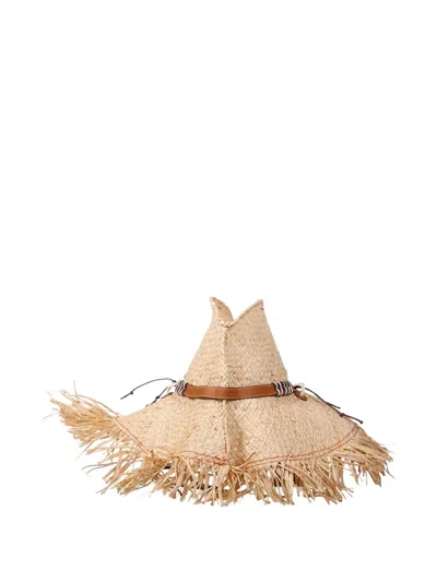 Cuba Lab Pamela Hat In Neutral