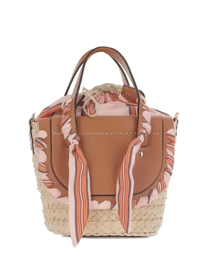 Cuba Lab Raffia Tote Bag