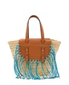 Cuba Lab Tropicania Leather Handbag