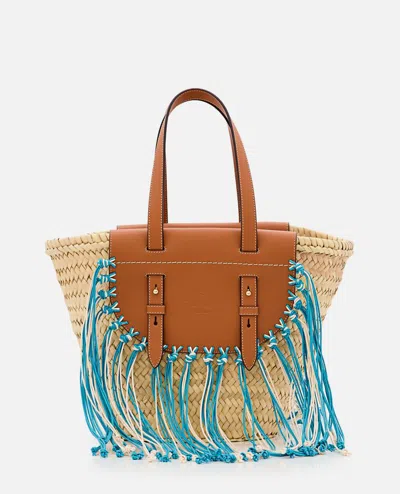 CUBA LAB TROPICANIA LEATHER HANDBAG