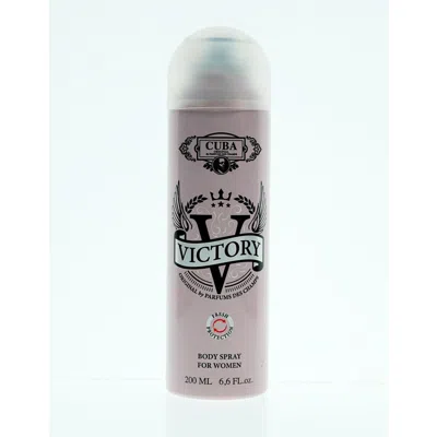 Cuba Ladies Victory Body Spray 6.7 oz Fragrances 5425039221717 In N/a