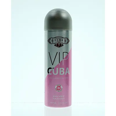 Cuba Ladies Vip Deodorant Body Spray 6.7 oz Fragrances 5425039221700 In N/a