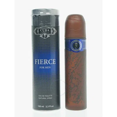 Cuba Men's Fierce Edt Spray 3.3 oz Fragrances 5425039222844 In White