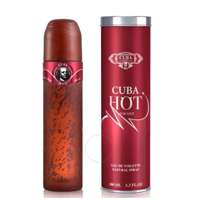 Cuba Men's Hot Edt Spray 3.3 oz Fragrances 5425039222691 In White