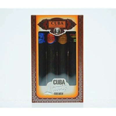 Cuba Men's Latino Gift Set Fragrances 5425017736523 In White